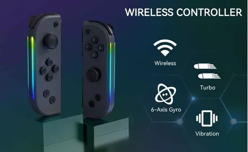 Controle Joy-con Nintendo Switch E Switch Oled Rgb Lateral