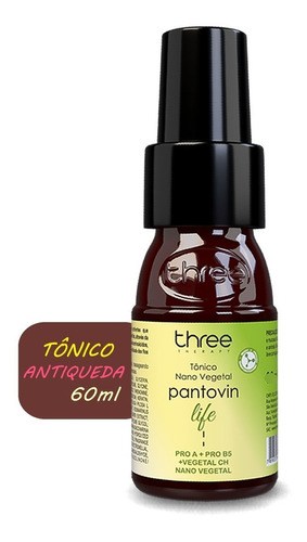 Tônico Antiqueda 60ml E Crescimento Acelerado Three Therapy