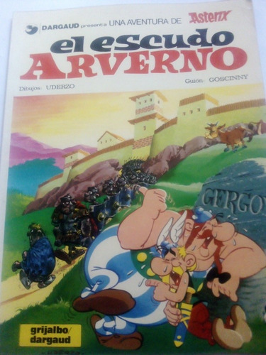 Asterix El Escudo Arverno Cómic Original Vintage