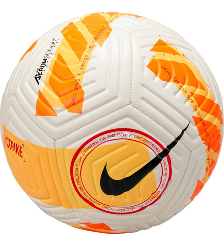 Balón De Fútbol Nike Strike Color Naranja Talla 4