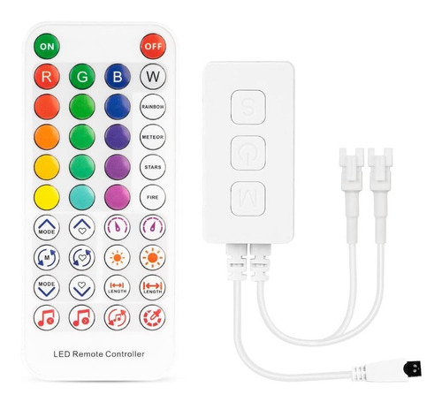 Btf-lighting Microfono Incorporado Controlador Bluetooth Led