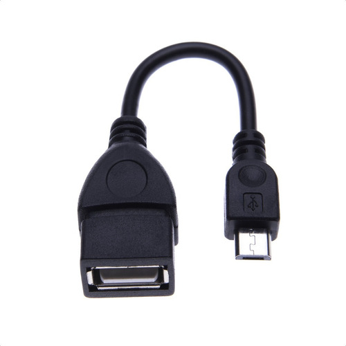 Cable Otg Micro Usb De Metal Para Pendrive Mouse Teclado