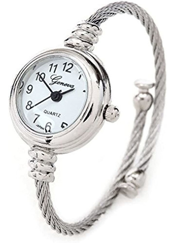 Reloj De Pulsera De Tamaño Pequeño Para Mujer Con Banda De C