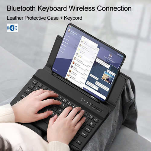 Keyboard Case + Case + Case For Samsung Galaxy Z Fold 6