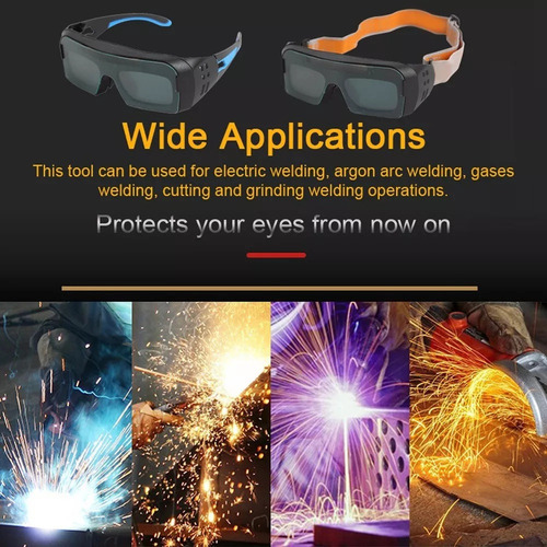 Gafas De Seguridad Para Soldar Con Oscurecimiento Automático