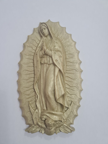 Nuestra Señora De Guadalupe Tallado En Madera