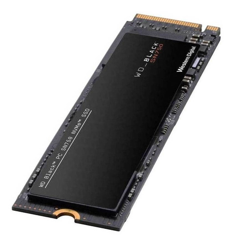 Imagen 3 de 3 de Disco sólido interno Western Digital WD Black SN750 WDS250G3X0C 250GB negro