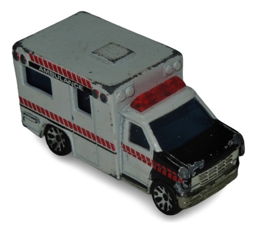 Matchbox 1/80 Ambulancia Usado Para Repuesto