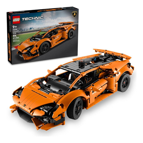 Lego 42196 Technic - Lamborghini Huracán Tecnica Orange Cantidad de piezas 806