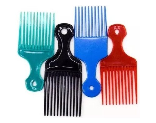 Peine De Tenedor Para Cabello Rizados, Chinos 1 Pz