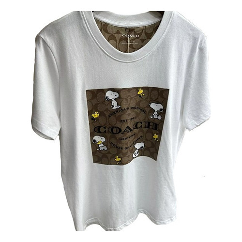 Snoopy Manga Corta Pareja Manga Corta Playera