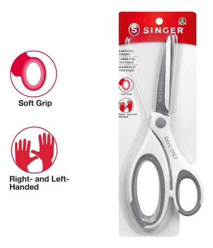 Tijeras De Coser De 8-1/2 Pulgadas Con Agarre Cómodo
