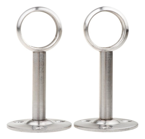 4 X Soporte Para Poste De Cortina De Socket Montaje En