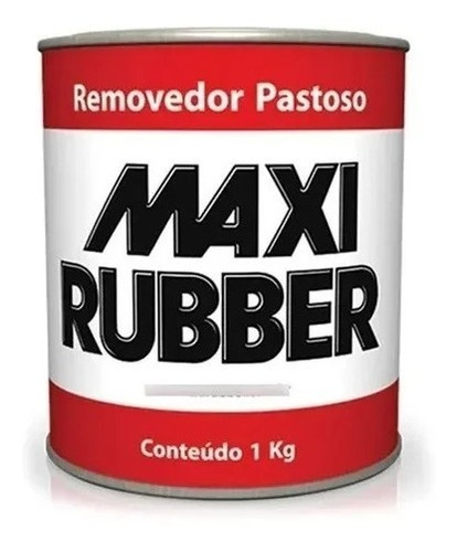 Removedor Pastoso Maxi Rubber/900gr De Tinta