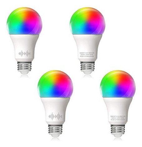 Holaify A19 Led Smart, Wifi Bombilla Compatible Con Myfrr