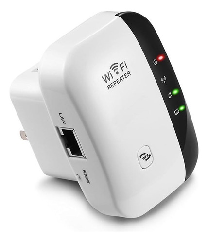 Extensor Wifi Wymect Xzt 300 Mbps 2.4 Ghz Blanco Y Negro