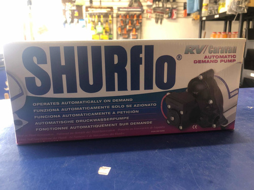 Shurflo Automatic Demand Pump 12v 20psi 1.8 Gpm