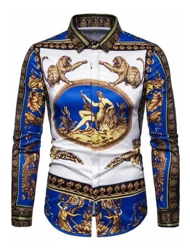 precoz Asistencia Timor Oriental Camisas Versace Hombre | MercadoLibre 📦