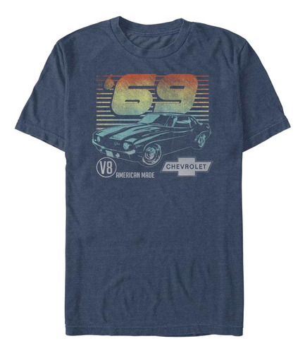 General Motors 69 Camaro Young - Playera De Manga Corta Par