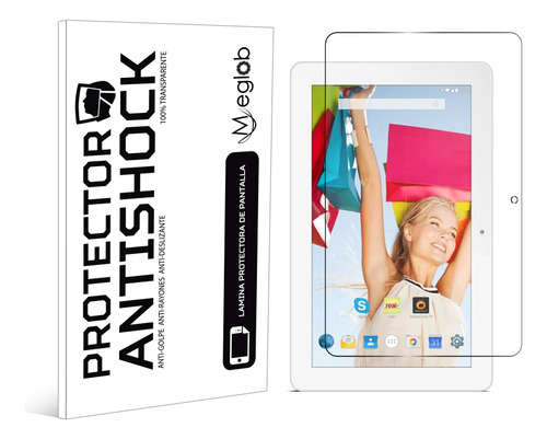 Protector De Pantalla Antishock Para Odys Rise 10 Quad