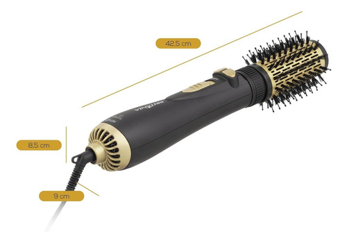 Escova Rotativa Britania Ber20pd 3 Temperaturas 1300w Bivolt