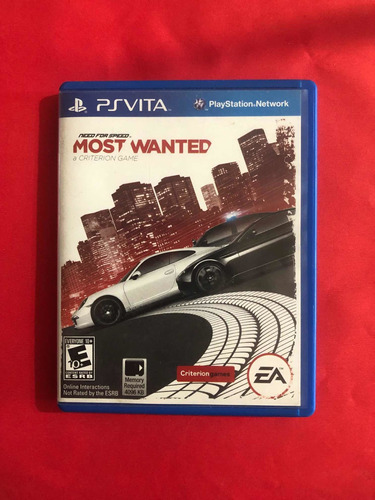 Need 4 Speed Most Wanted 2012 Con Memoria 4gb Y 16gb Pspvita