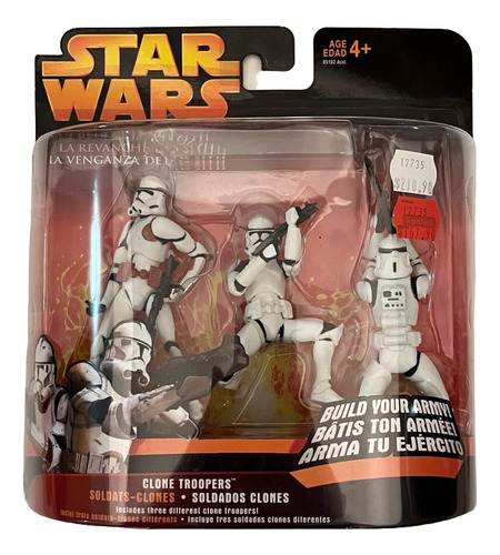 Clone Troopers Includes Three Different Clones Trooper/ Red
