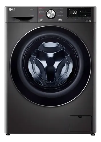 Lava E Seca LG Vc2 Cv9014bc2 14kg Black Inox