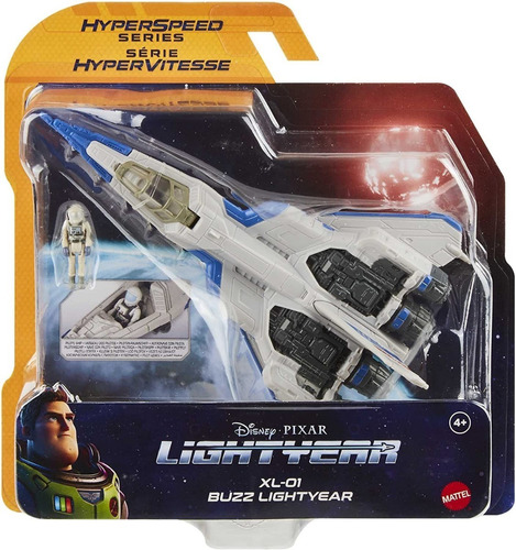 Disney Lightyear Hyperspeed Nave Espacial Xl-01 & Buzz-lanus