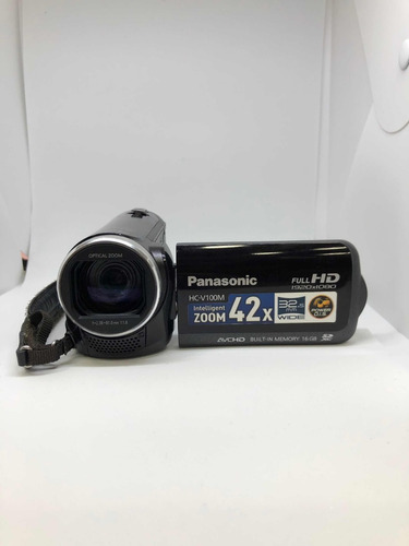 Filmadora Panasonic Hc-v100m 42x Zoom Video Full Hd 16gb