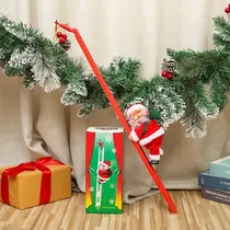 Comprar Adorno Navideño Papá Noel Escalera