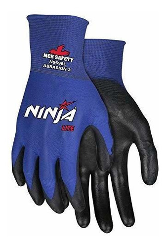 Guantes De Trabajo - Memphis Gloves Mcr Safety Medium Ninja 