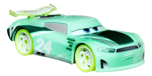 Cars De Disney Y Pixar Glow Racers Vehículo Chase Racelott Color ...