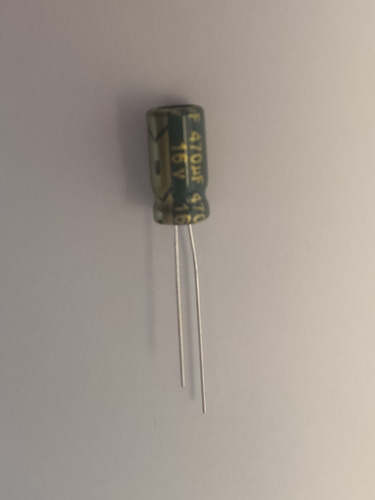 Capacitor Condensador Electrolítico 16v 470uf 4 Unidades