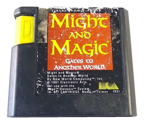 Might And Magic Gates To Another World Juego Sega Genesis 