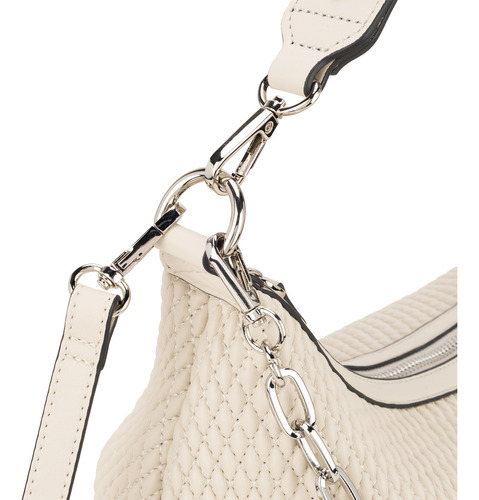Bolsa Hobo Cloe Raferi I Grande Beige Grande