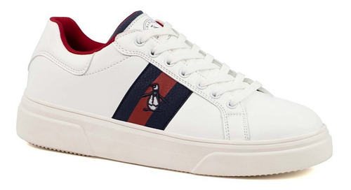 Tenis Original Penguin Style Kilian Color Blanco De Hombre 