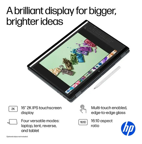 Hp Omnibook X Flip 2en1 Copilot 16 2k Touch Ultra 7 16gb 1tb