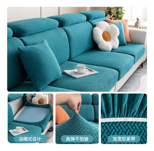 Polar Fleece-emerald Green - Backrest L Size (width 30-55,
