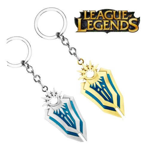 Llavero Escudo 7cm - League Of Legends - Metal- Envió Gratis