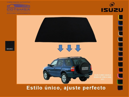 Cubre Cajuela Automotriz Isuzu Rodeo  1998 A 2000 Izc1