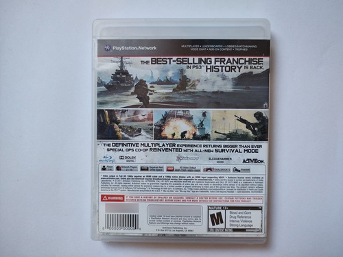 Call Of Duty Modern Warfare 3 Original Para Ps3 Fisico (Usado)