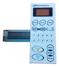 Membrana Teclado Frente De Microonda Smeg Md184