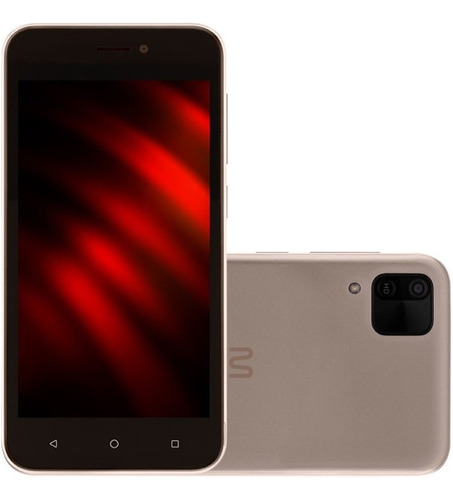 Smartphone Multilaser E 2 3g 32gb Tela 5 Dual P9149 Dourado