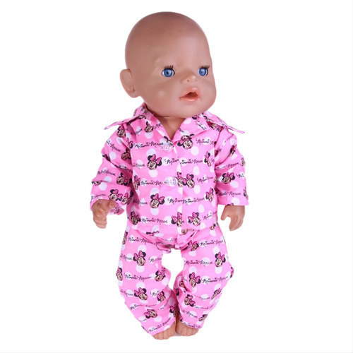 Ropita De Muñeca Bebé Bebotes Otros Muñecos Pijama Unisex