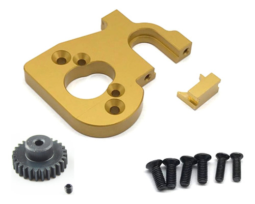 Soporte De Motor De Coche Rc Con Engranaje De Motor Para 144