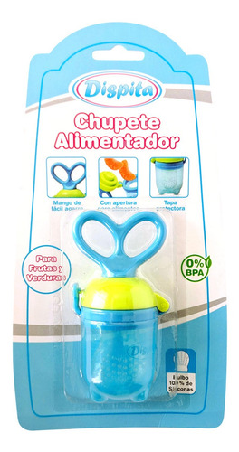Chupete Para Fruta Y Verdura Para Bebé Silicona Libre De Bpa
