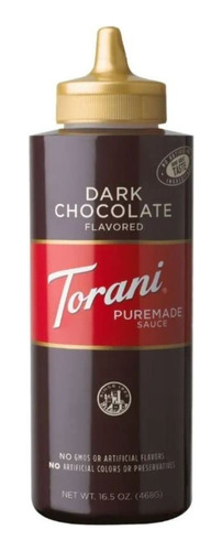 Torani Salsa De Chocolate Oscuro 468 Ml