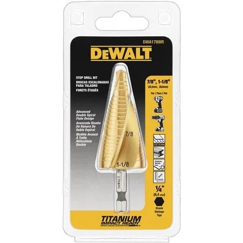 Dewalt Dwa1789ir 7 8 Pulgadas De 1 1 8 Pulgadas Impact Rea