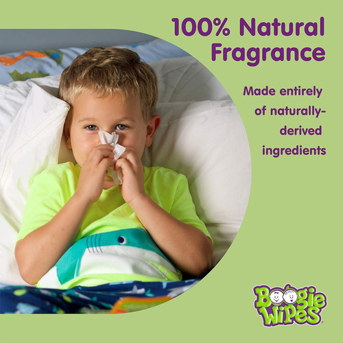Boogie Wipes Grape Scent 30 Toallas 6 Pack